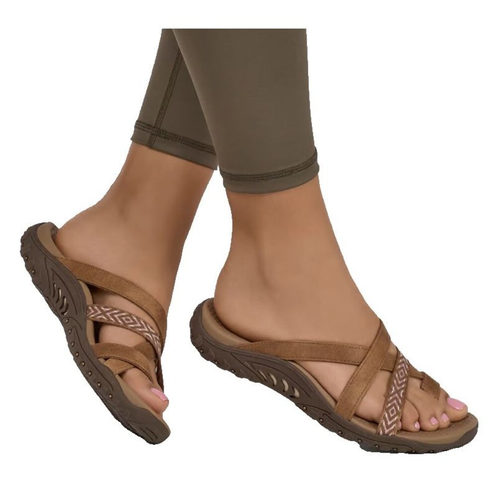 Skechers Reggae Timeless Summer Strappy Thong Sandals  US 7  Casual  Flip Flops